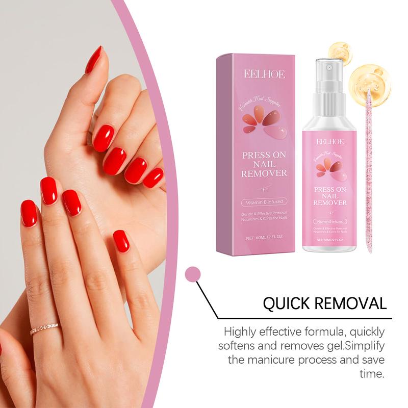 Product Introduction of Eelhoe Nail Glue Nail Remover Gentle Unloading Gel Nail Polish Dissolved Nail Salon Nail Remover Nail Beauty Products Nail Care Manicure 9