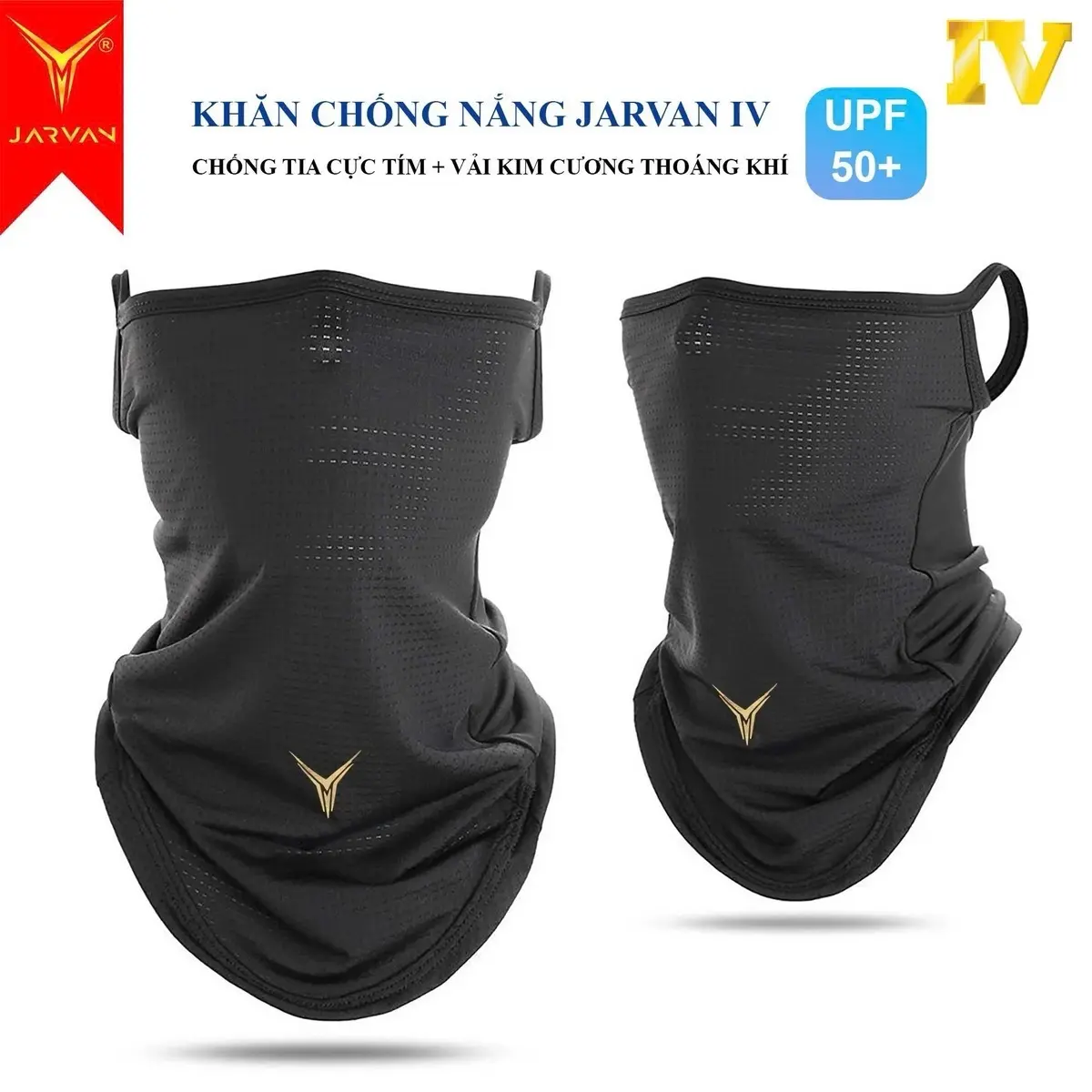 ￼KHĂN JARVAN CAO CẤP, Khăn bịt mặt, che nắng đa năng, co dãn tốt, vải thoáng mát, thoải mái -Phụ Kiện Che Mặt
