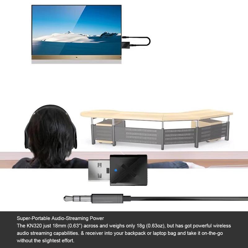Product Introduction of Bộ Chuyển Đổi 5.4 Tương Thích Bluetooth Cho Máy Bay, 3.5Mm, Hỗ Trợ Bộ Thu Máy Thu Phát Không Dây W4X4, Không Dây 39