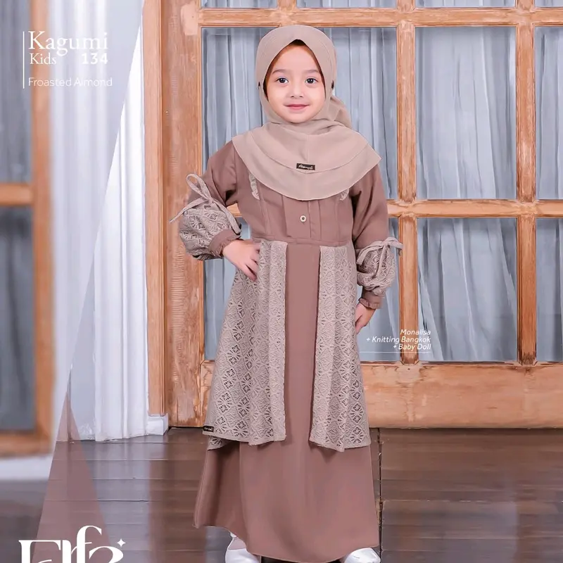 Ethica Elfa 279 Sarimbit Keluarga 2023 Froasted Almond Katun 3