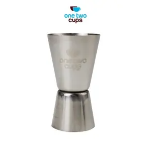 One Two Cups Gelas Ukur Bartender Cocktail Measuring Double Shot LE2