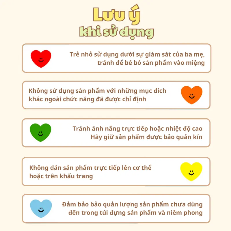 [Mua 5 tặng 1/ Mua 8 tặng 2] Set 8 sticker dán chống muỗi, côn trùng Dotori Trái tim cho Bé và Gia đình 6
