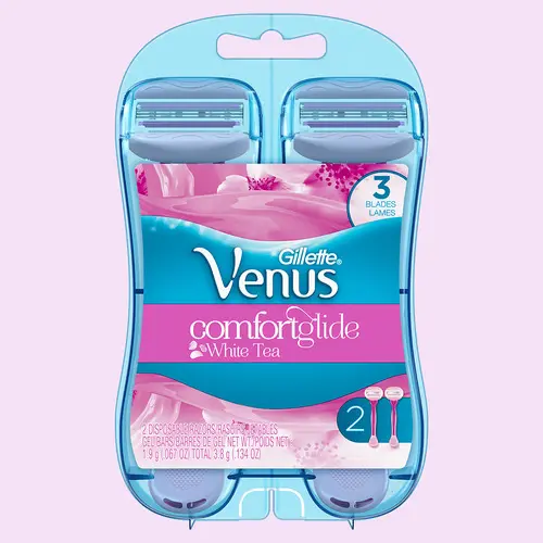 Dao cạo chuyên dụng cho phái nữ 3 lưỡi Venus Comfortglide White Tea / Spa Breeze  Bill Chemist Warehouse - linhsstoreÚc