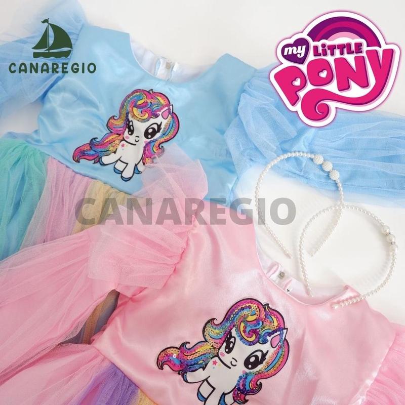 MY LITTLE PONY / BAJU ANAK PEREMPUAN UNICORN /DRESS MY LITTLE PONY /BAJU ANAK UNICORN /BAJU LITTLE PONY / BAJU MUSLIM KUDA PONI /GAUN PESTA KUDA PONY / GAUN ANAK PEREMPUAN Fashion 4