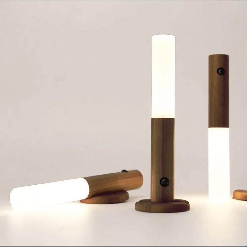 Product Introduction of Motion Sensor Wall Light Indoor Led Magnetic Portable Lamp Charge Hallway Bedroom Wardrobe Table Stairwell Cabinet Night Light 6