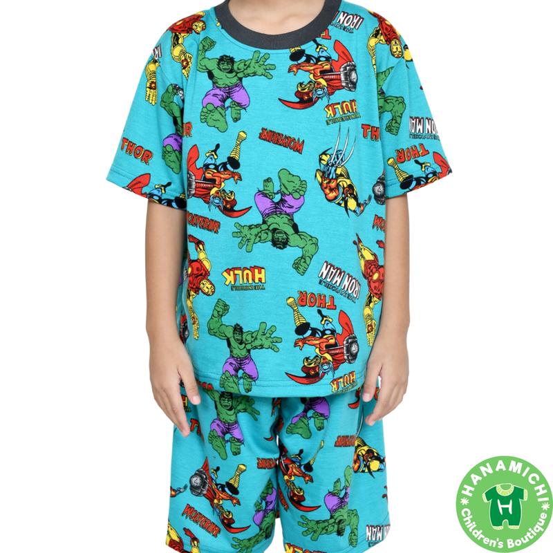Kiminori RINE.ST Setelan Baju Anak Lengan Pendek Celana 2