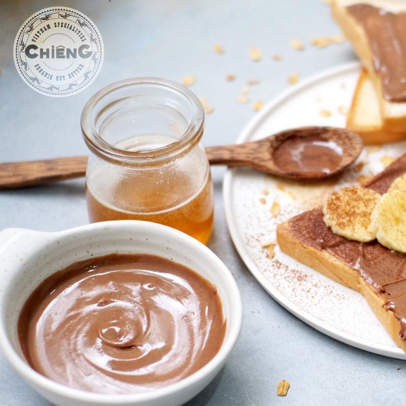 Bơ Đậu Phộng Cacao Mật Ong Nguyên Chất Không đường - Chiêng Food