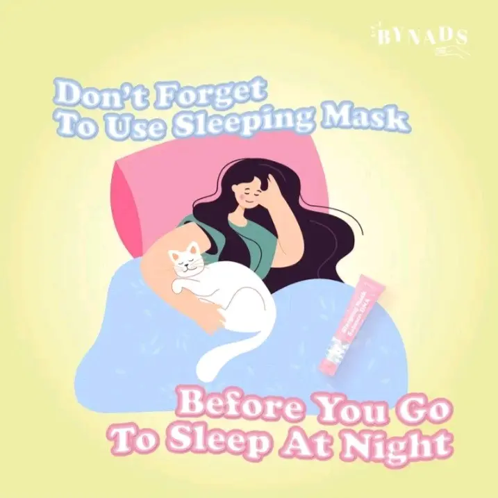 Ready Sleeping Mask 3IN1 By Nads Moisturizer ByNads Semua Jenis Kulit Masker Wajah 8