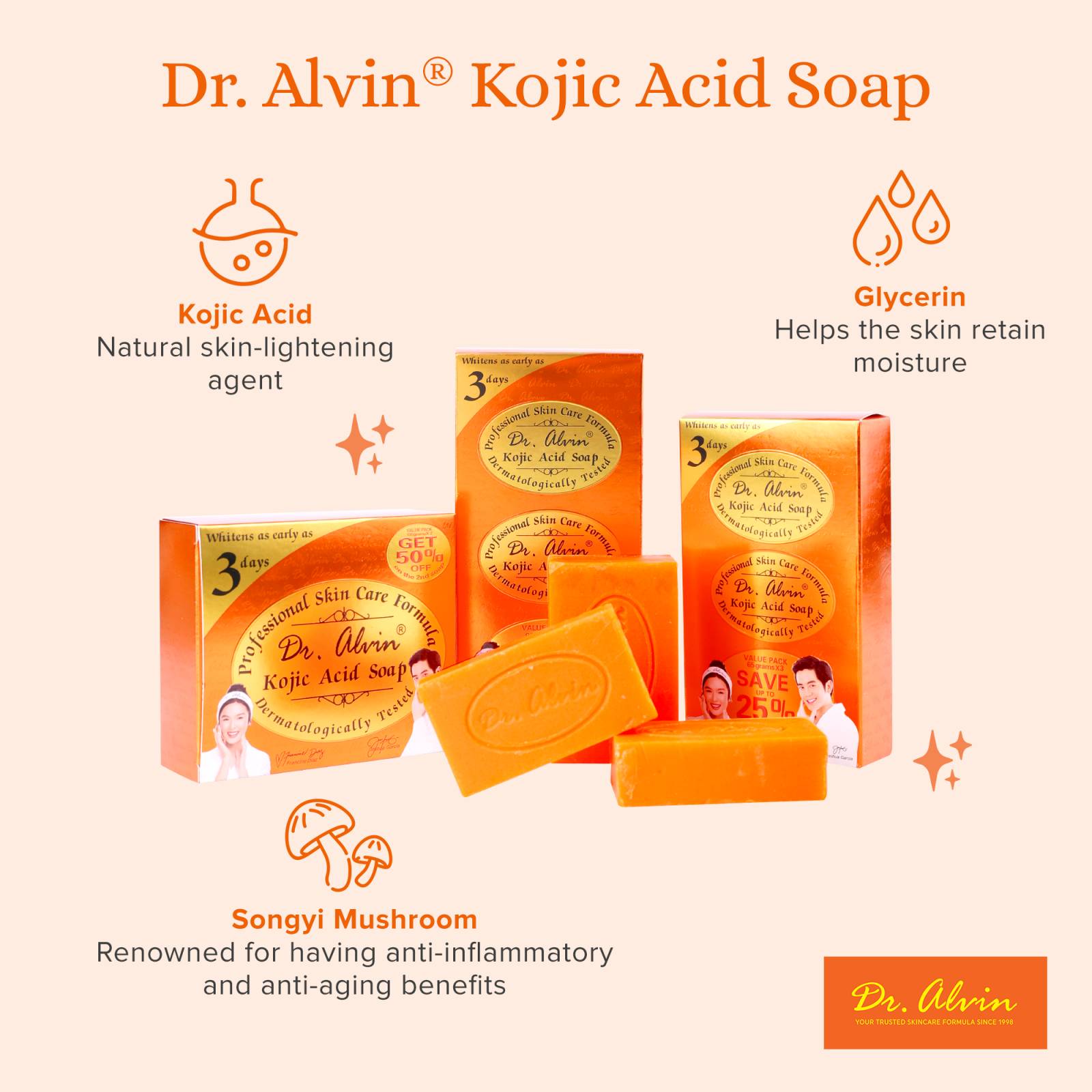 dr alvin glutathione soap whitening soap