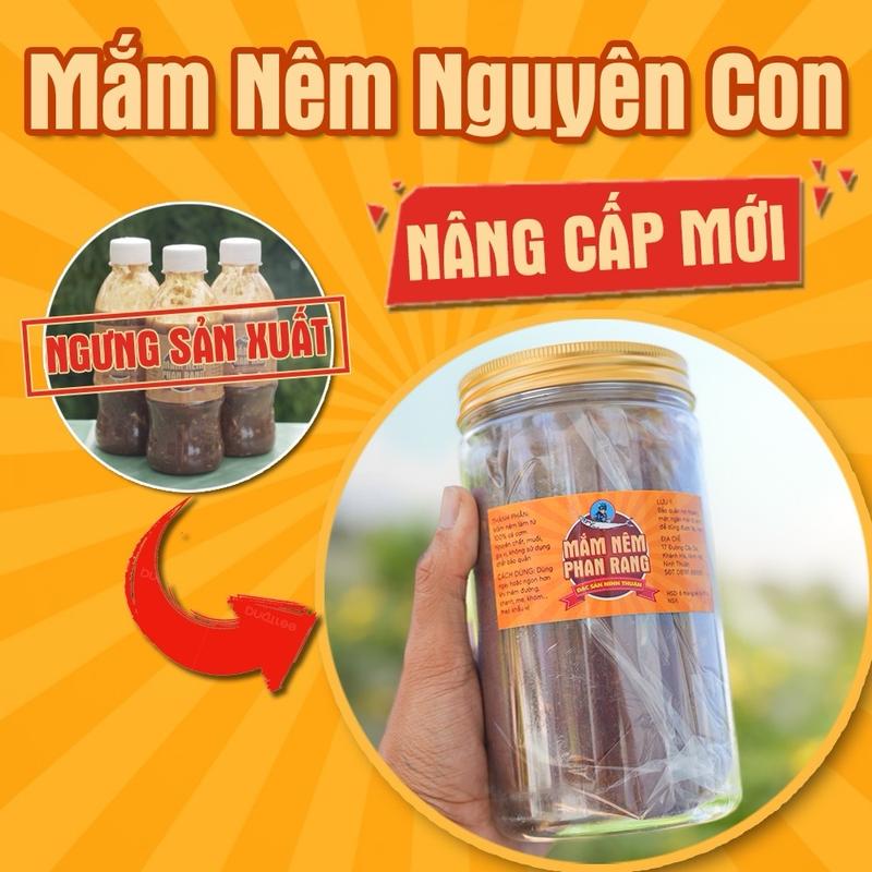 Mắm Nêm Phan Rang Nguyên Con Pha Sẵn Hộp 1kg - Đặc Sản Miền Trung - Cửa Hàng Bùi Thanh Hùng Nước Sốt Gia Vị