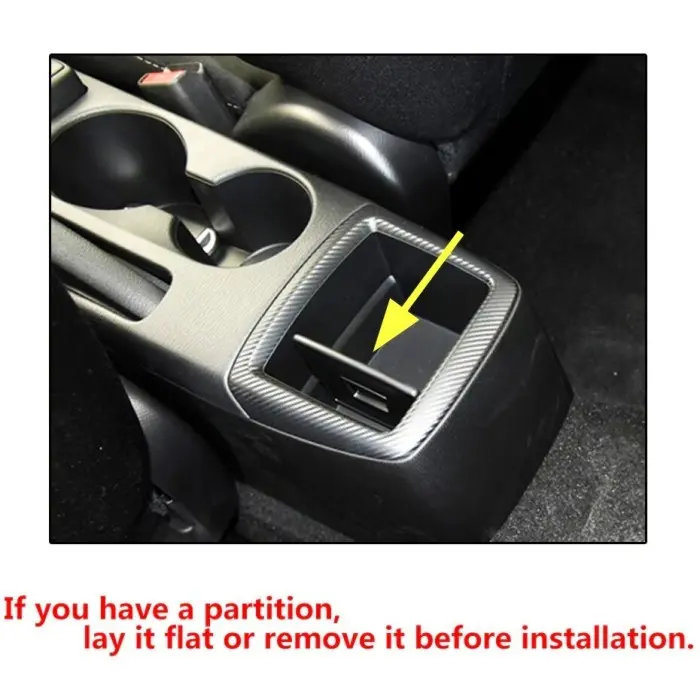 Armrest Box Port Charger + LED Up 7 USB Mobil Mazda CX3 CX-3 2015 - Ultima, All Black 4