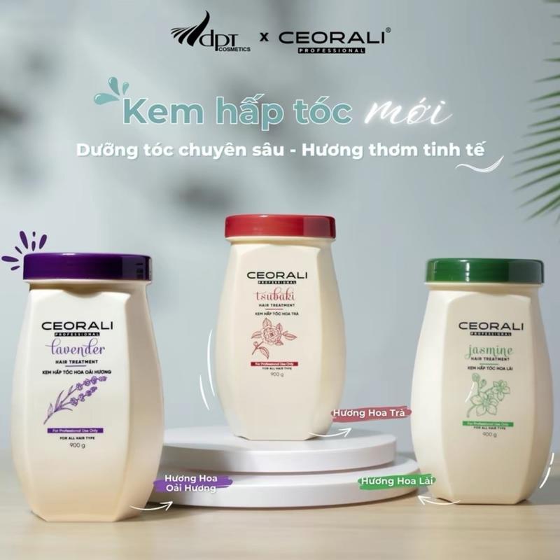 Kem ủ tóc hấp tóc Ceorali , phục hồi tóc hư tổn, hương thơm quyến rủ sang trọng