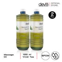 Gambar Deviti Massage Oil Combo 2 Pcs Minyak Pijat with Vinidi Green Tea 1 L BPOM - Oil Vinidi Tea dari Deviti Kota Administrasi Jakarta Barat 1 Tokopedia