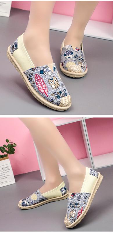 Product Introduction of 20242023 New Canvas Shoes Women's Shoes Korean Style Leisure Cloth Shoes Low-Cut Lightweight Comfortable Breathable One Pedal Women's Shoes 10