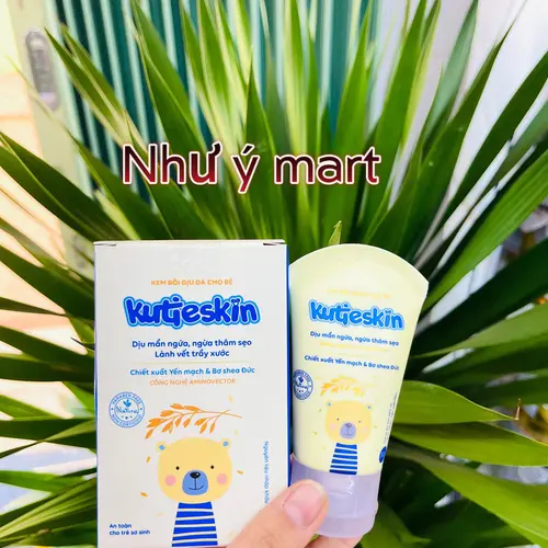 Kem bôi dịu da Kutieskin tuýt 30g cho bé Kem Bôi Da