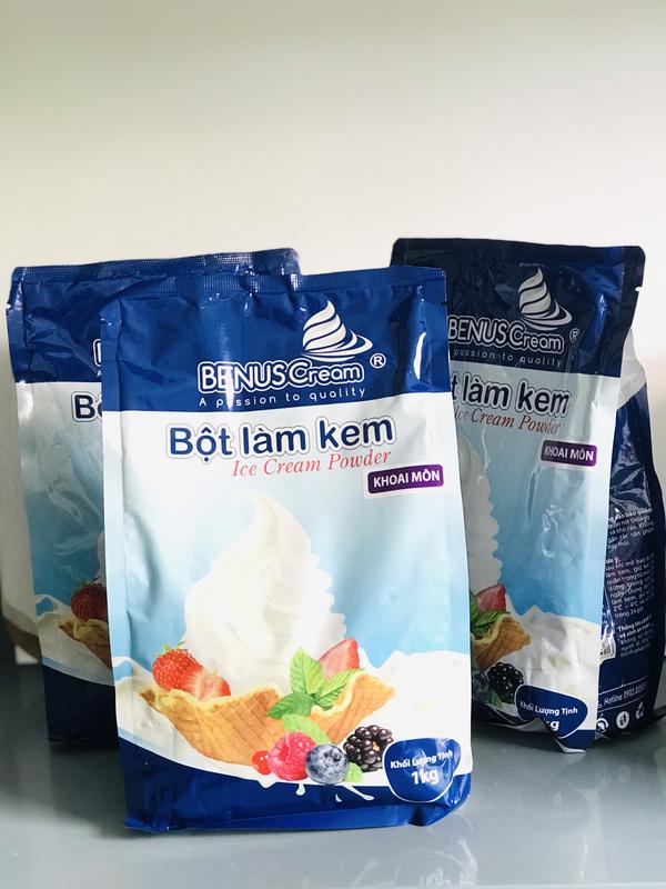 Bột Làm Kem Tươi - Vị Chanh Dây - Bịch 1kg 4
