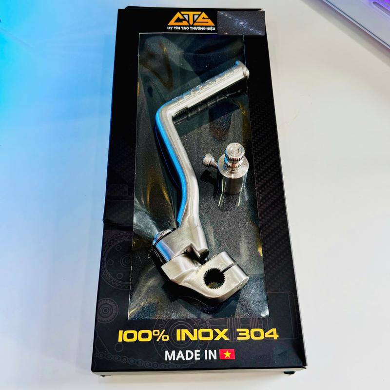 Cần Đạp máy Takegawa CTS kèm Khâu nối dò đạp inox 304 CNC [Không Cạ Pô Khi khởi động] - Phụ Tùng