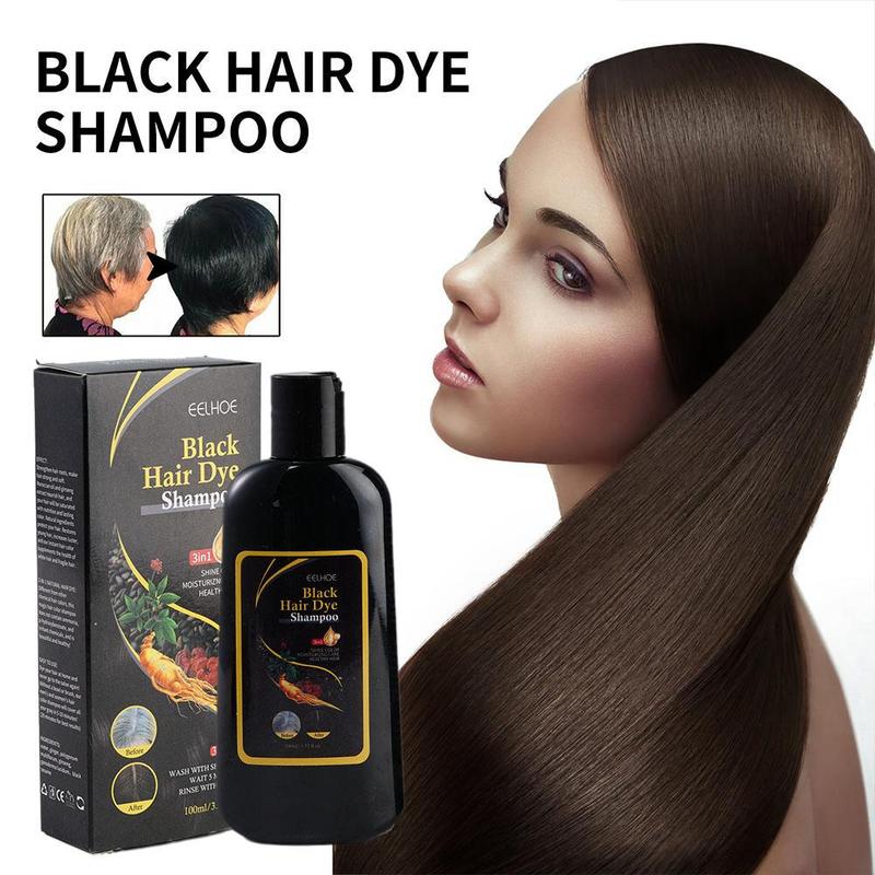 Syampu Pewarna Rambut, Ekstrak Pati Tumbuhan Atural, Warna Putih ...