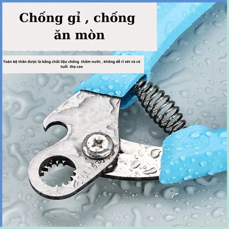 Kìm cắt đuôi ốc- Kìm tách Xò Huyết  Dụng cụ bấm loại bỏ đầu ốc làm bằng thép không gỉ có đầu mở lắp đá tiện lợi 5