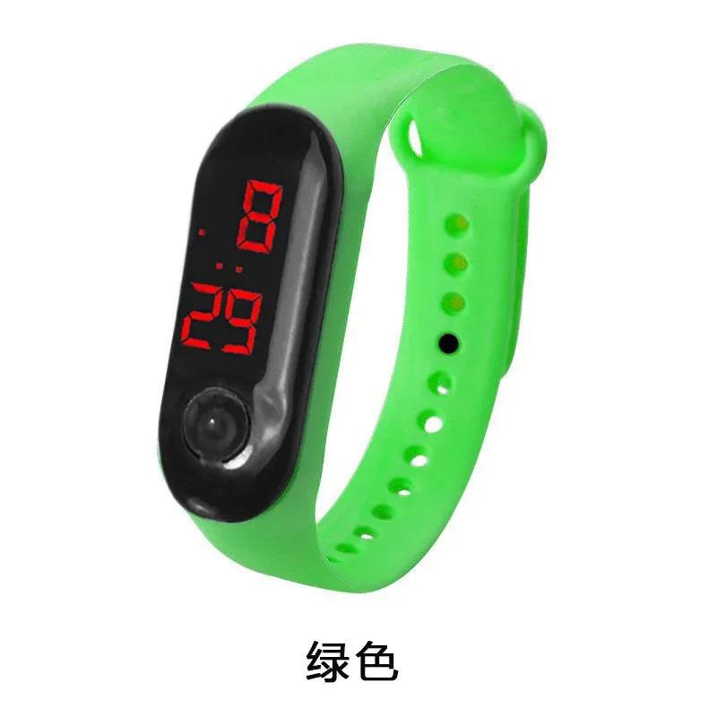 Electronic Sports Watch for Women and Men, LED Screen, Children's Wristwatch, Outdoor Sports Watch, Silicone Bracelet, Student Clock 8