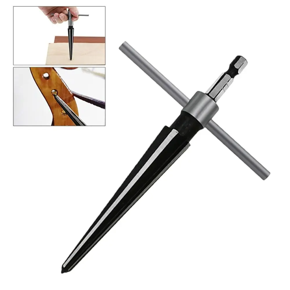 High Precision Hexagonal Handle Taper Reamer Deburring 3-13mm 5-16mm Handheld Reamer Enlarge Pin Hole Drilling Tools Metal