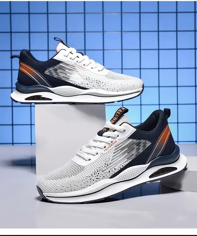 Giày thể thao nam sneaker Thoáng khi phong cách mới 3 màu Shoes Đế Bằng 7