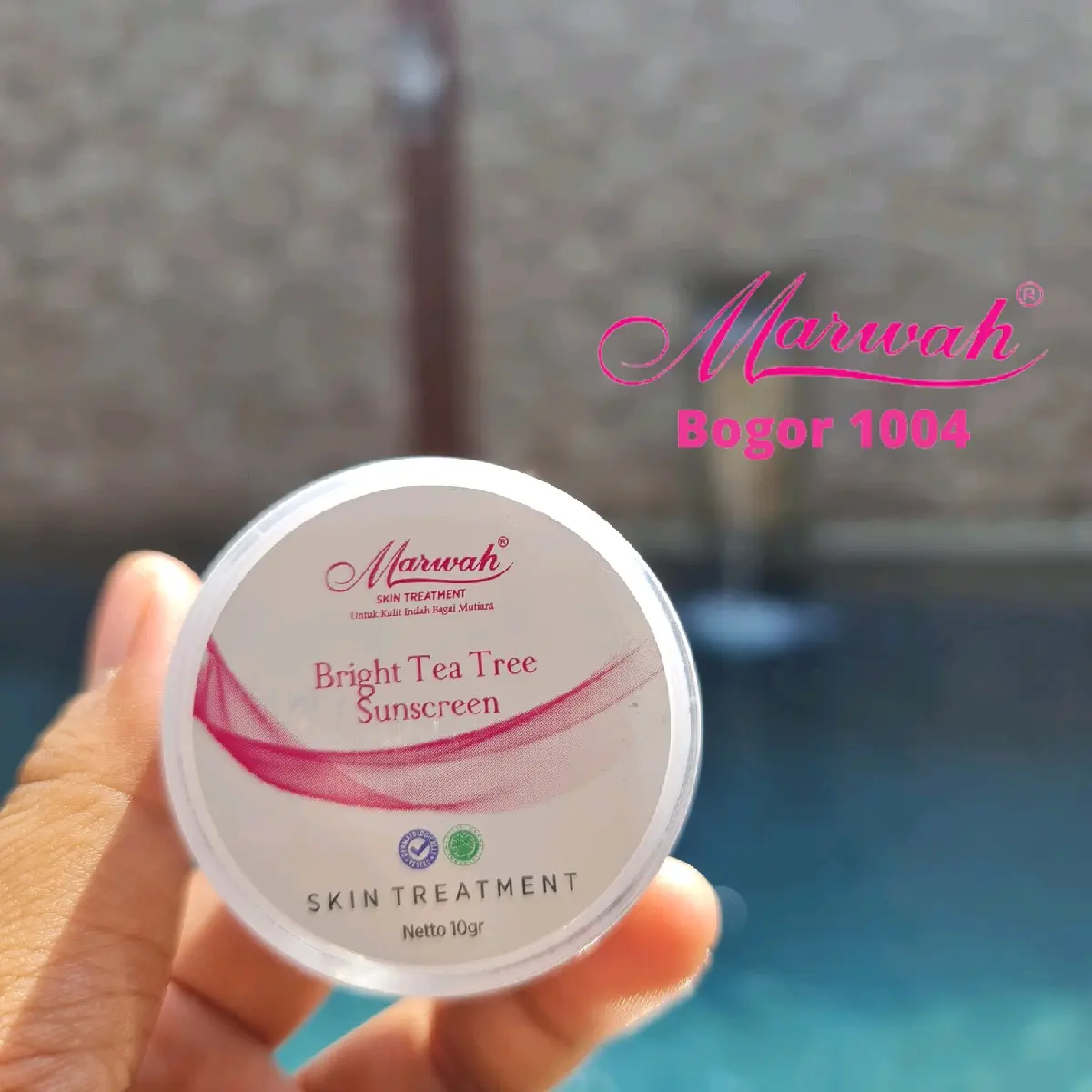 MARWAH | Sunscreen dan Night Bright Tea Tree