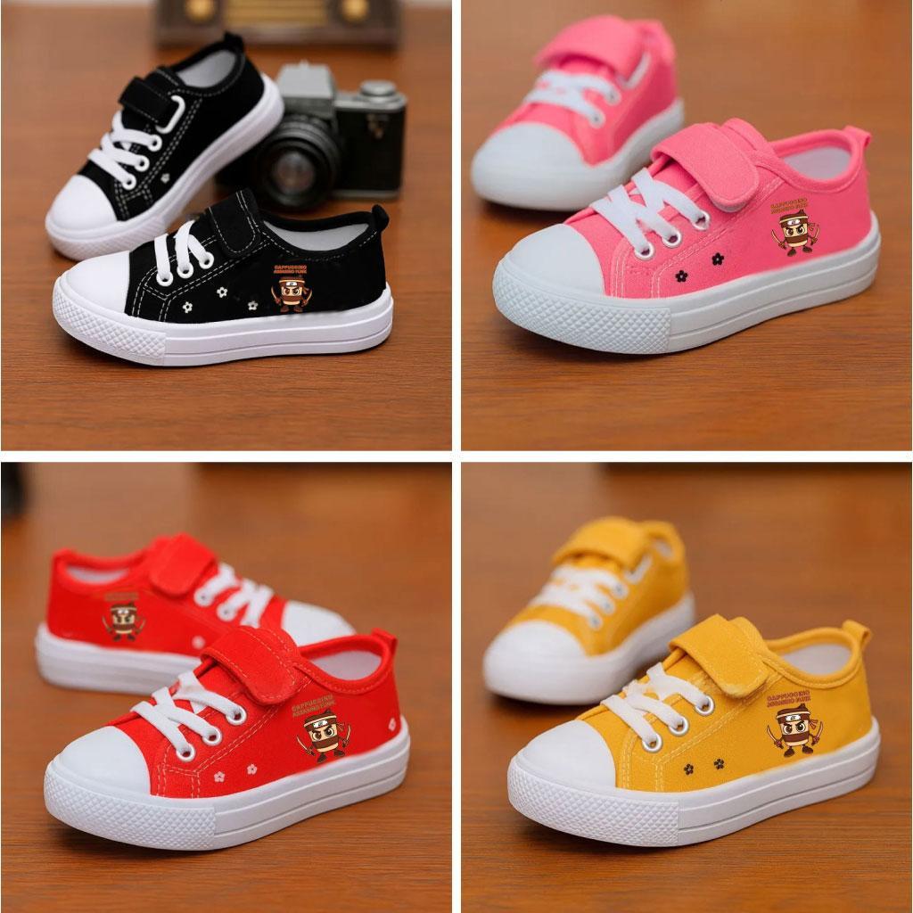 Sepatu anak laki laki & perempuan usia 3-8 tahun karakter anomali CAPPUCINO ASSASINO desain terbaru 2025 (Recommended) Fashion sekolah anak