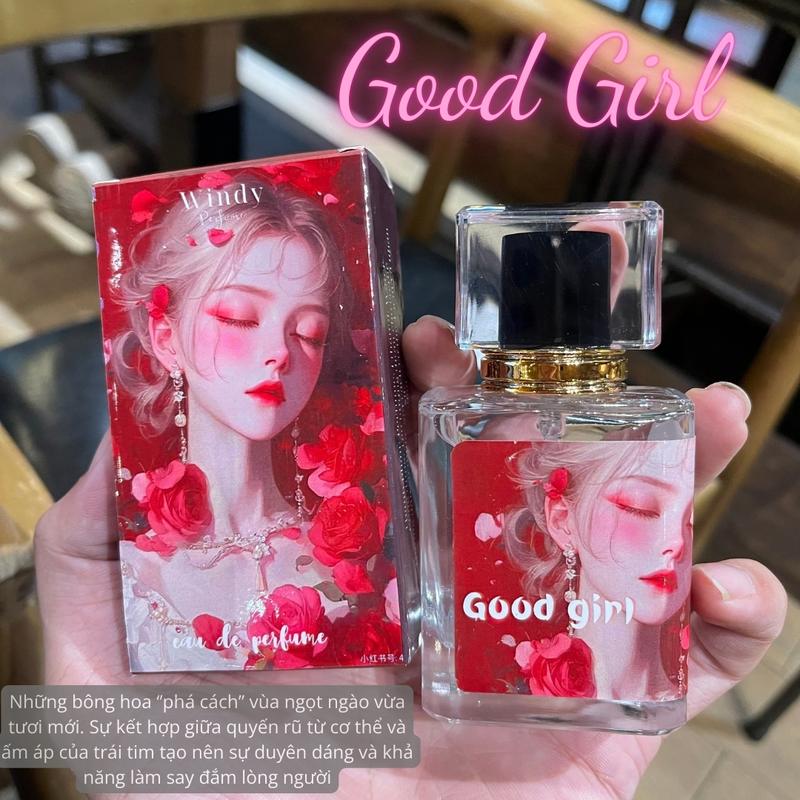 deal 59k Tinh Dầu nước hoa Windy 25ml GOOD GIRL Ngọt ngào - Nhẹ Nhàng - đi học đi chơi dạng xịt