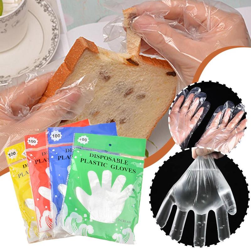 Product Introduction of 100pcs/bag Disposable Glove Film For Convenient Protection Of Hands Household Chores Food N0I3 31