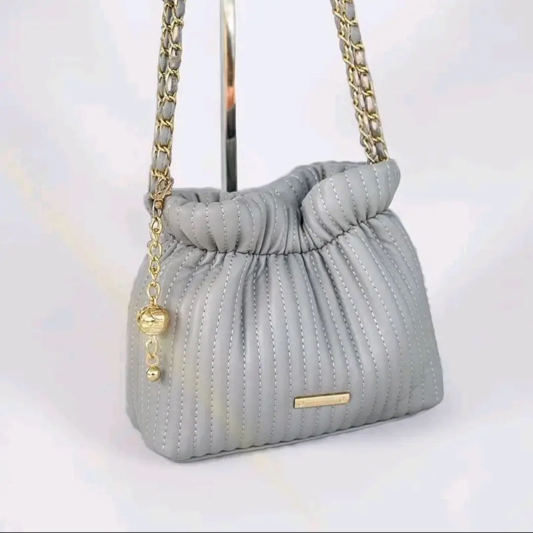Tas selempang soulderbag// Tas selempang kerut wanita terbaru masa kini