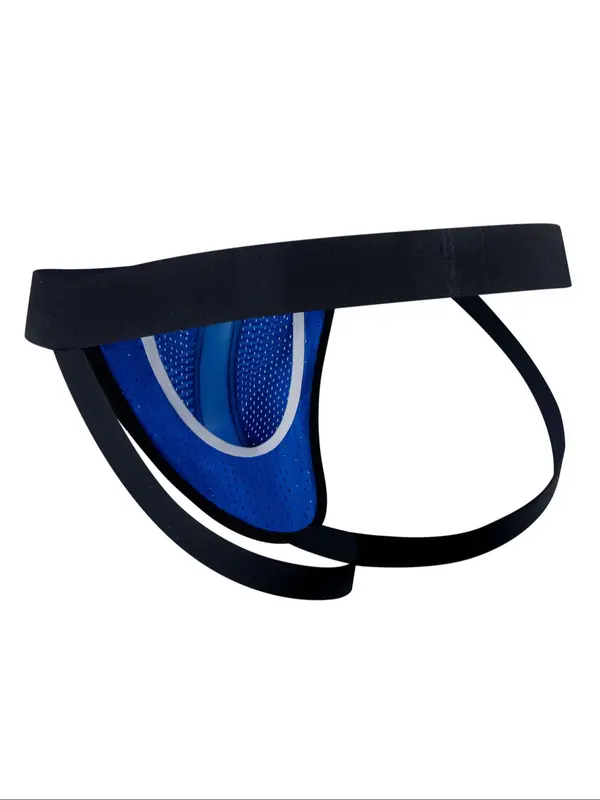 LGBTQ+ Men's Letter Tape Drop Waist Thong, Athleisure Breathable Comfortable Briefs for Daily Wear, Fashion Men's Underwear for All Seasons, Comfort Jockstrap Menswear, Undergarments 7