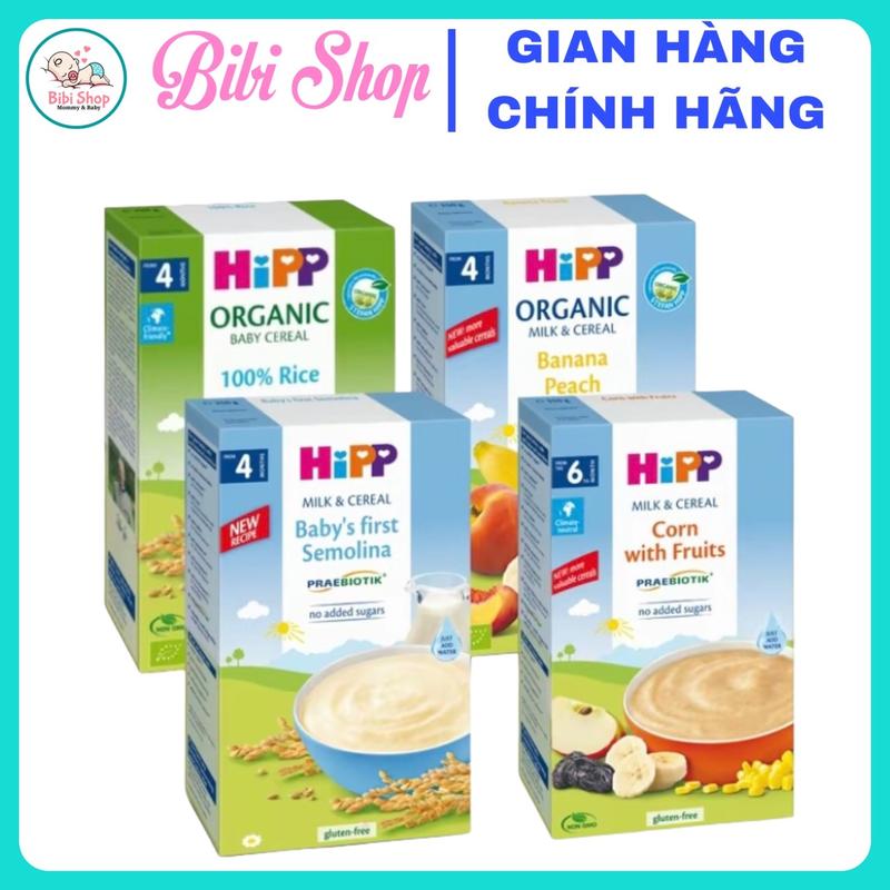 Bột ăn dặm dinh dưỡng HiPP Organic hộp 250g, dành cho bé từ 4-6 tháng tuổi bột  hipp bot  hip