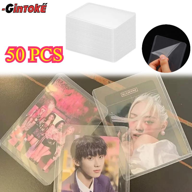 50Pcs Toploader Card Protector Transparan / Card Sleeve Pokemon ...