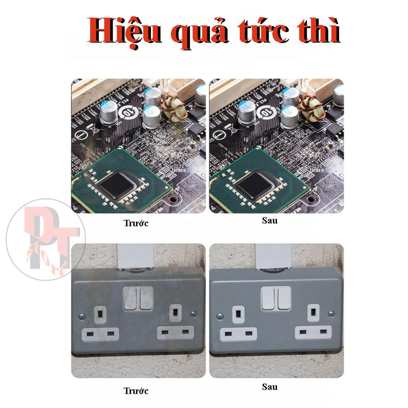 Chai xịt vệ sinh bo mạch điện tử 530s Nước rửa linh kiện điện tử Màn hình điện thoại (chính hãng) Thể tích 550ml Làm Sạch 5