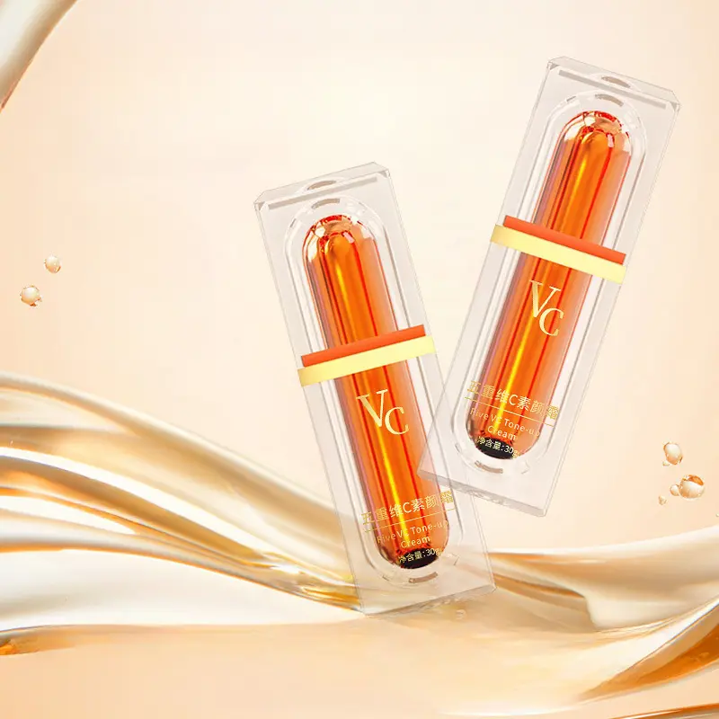 Five Vitamin C Tone-up Cream 30g VC Whitening Brightening Concealer Natural Moisturizing Lazy Makeup Cream Cosmetic Dropshipping
