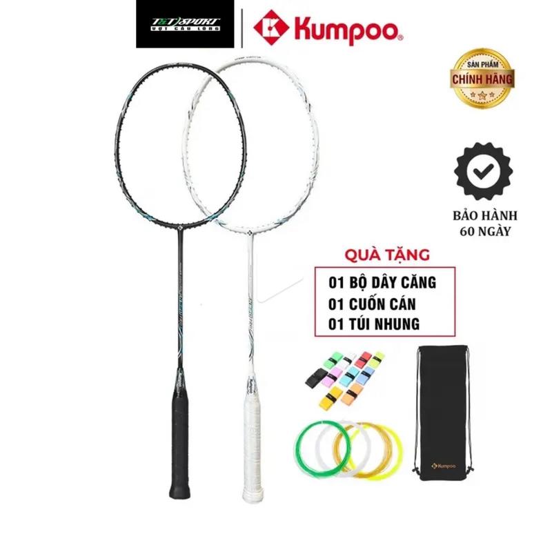 Vợt Cầu Lông KumPoo Power Control K520 Pro Chính Hãng .Căng Dây sẵn lên mặt vợt 11kg .Tặng kèm quấn cán .Tặng kèm túi đựng vợt. Sport Cán Vợt