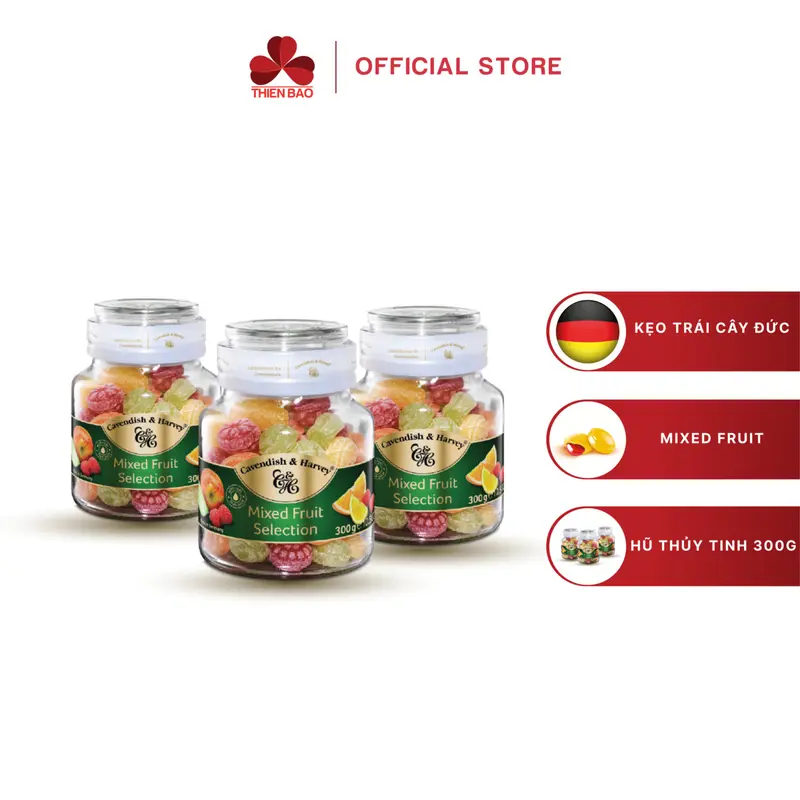 Kẹo trái cây Đức Cavendish & Harvey 300g 3