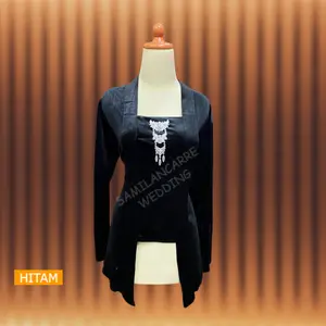 KEBAYA KUTUBARU BLUDRU POLOS TERMURAH