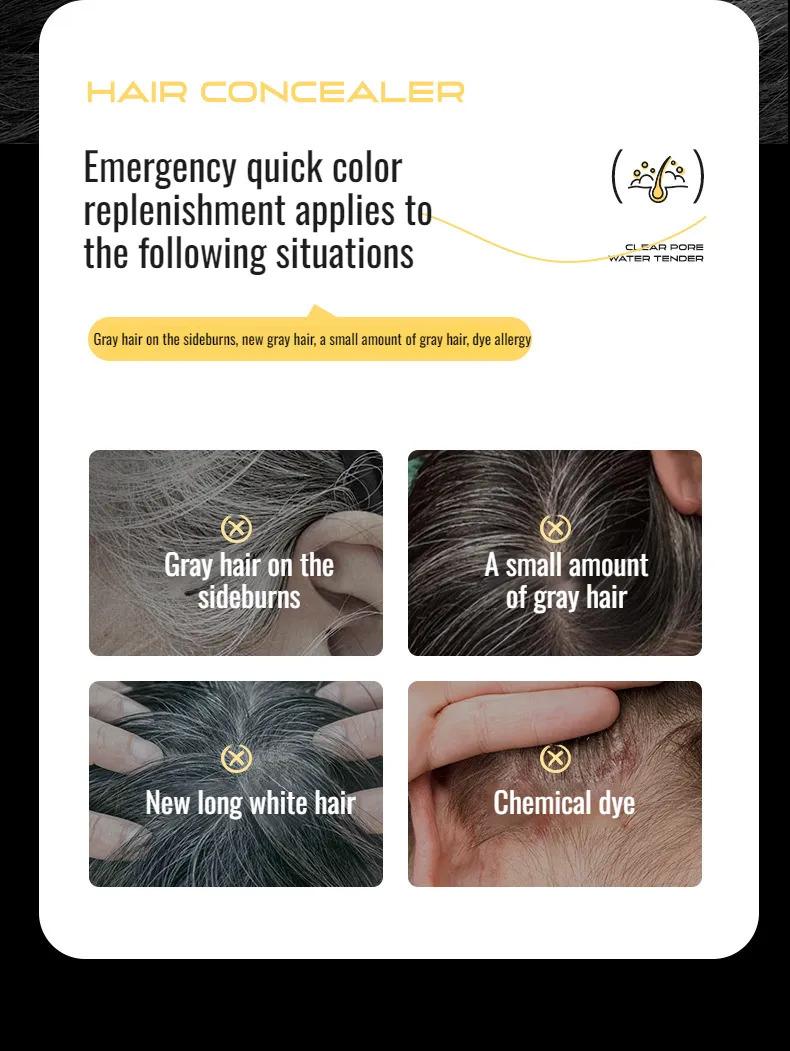 Product Introduction of Original product,Premium Plant-Based Hair Dye Stick & Comb,Instant Gray Hair Coverage with a Disposable, No-Wash, Waterproof, and Sweat-Proof Design for a Radiant Look 5