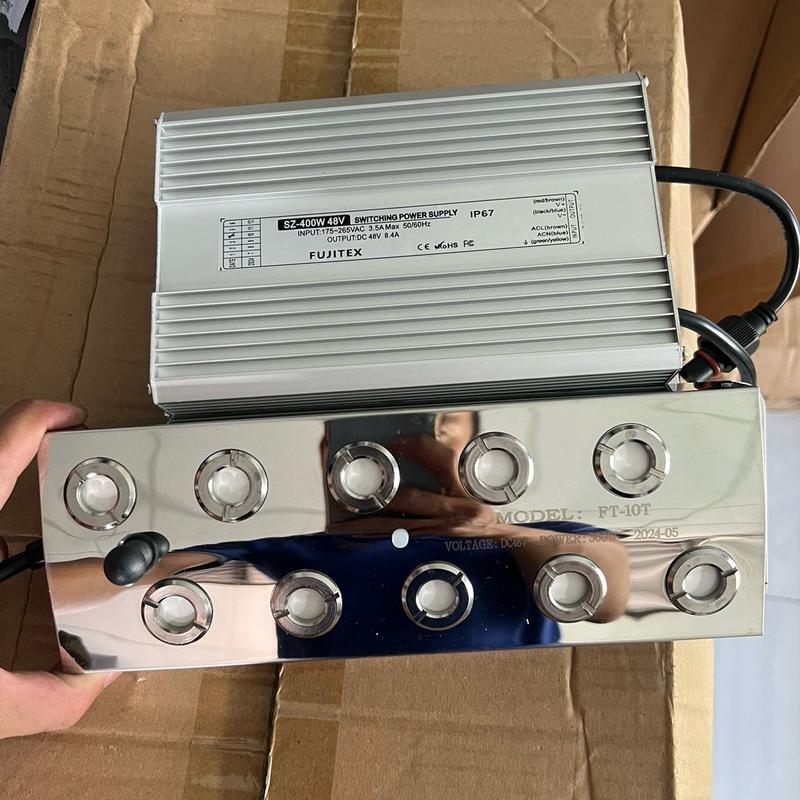 Combo vỉ phun sương 10 mắt + nguồn 48v 3