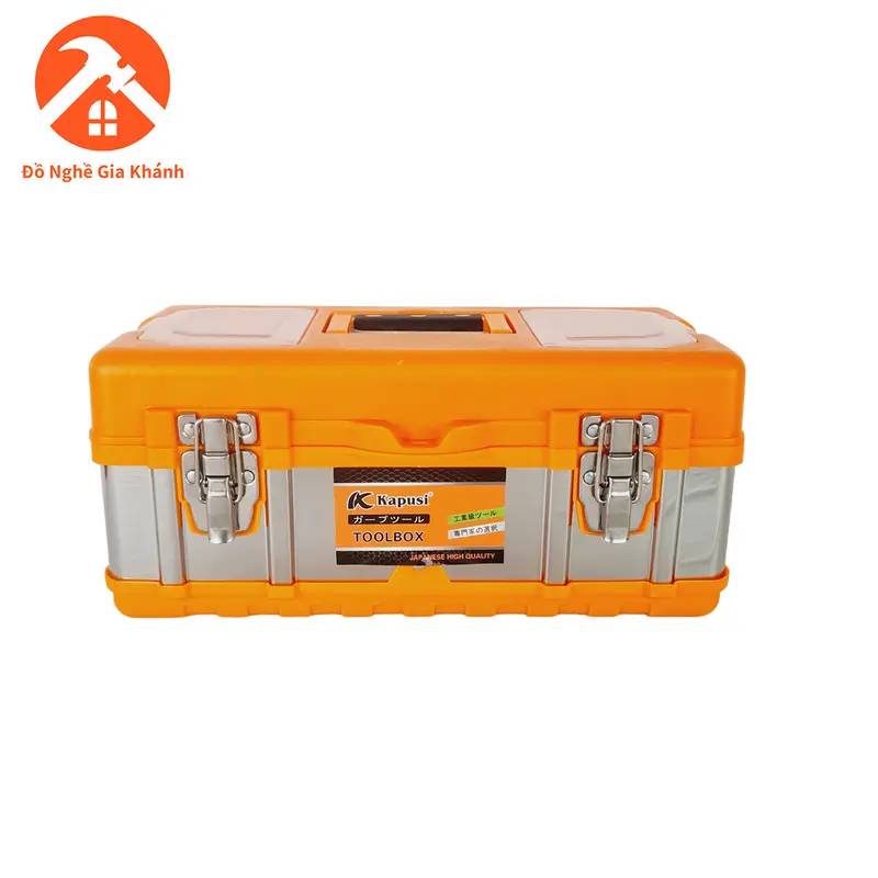 Thùng đựng đồ nghề cao cấp kích thước 41x22x18cm (trung) Kapusi chính hãng 2
