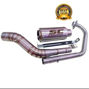 Best Seller Knalpot SC project titan SONIC R15 V3 VIXION CB150R CBR150R GSX R VERZA TIGER SATRIA FU GTR motor