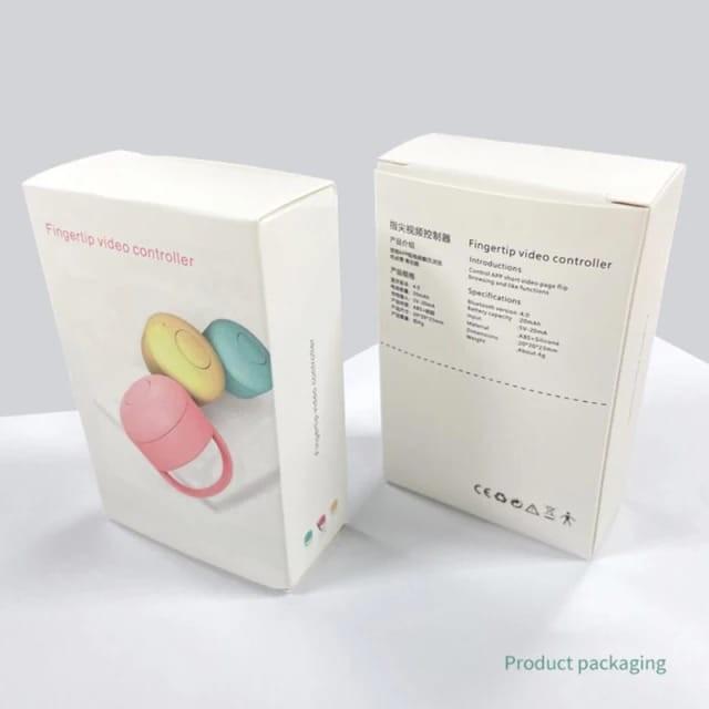 Bluetooth Fingertip Video Controller / Macaron Finger Tiktok Remote / Remote Jari untuk TikTok 0