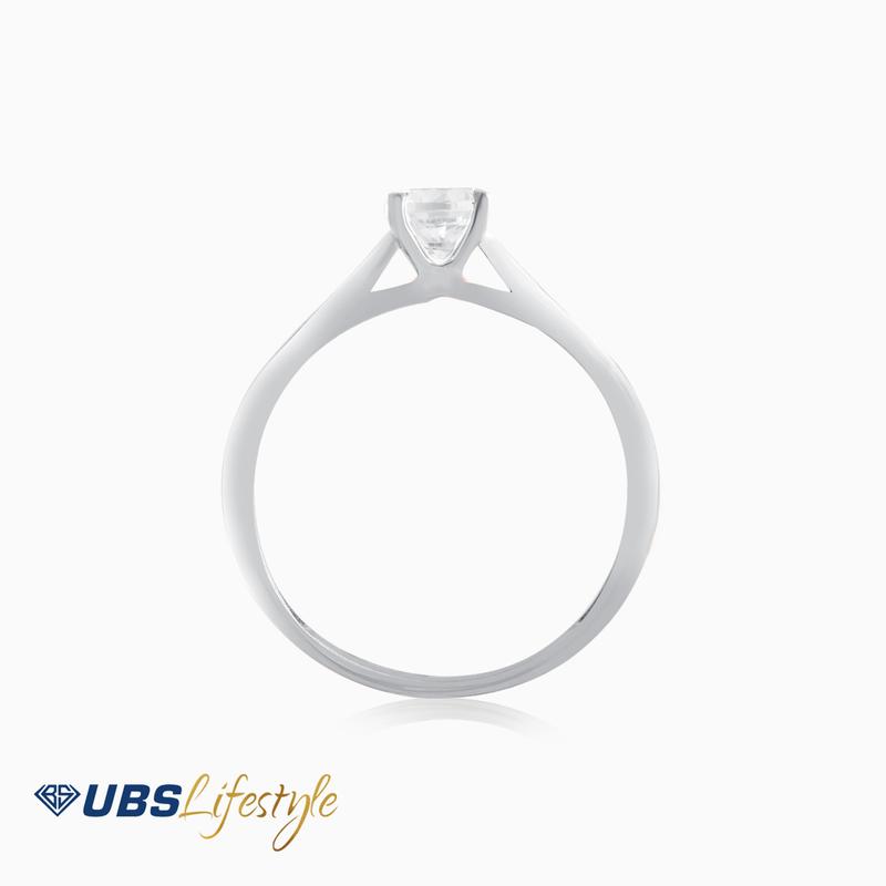 UBS Cincin Emas Solitaire - Cc14822w - 17k 1