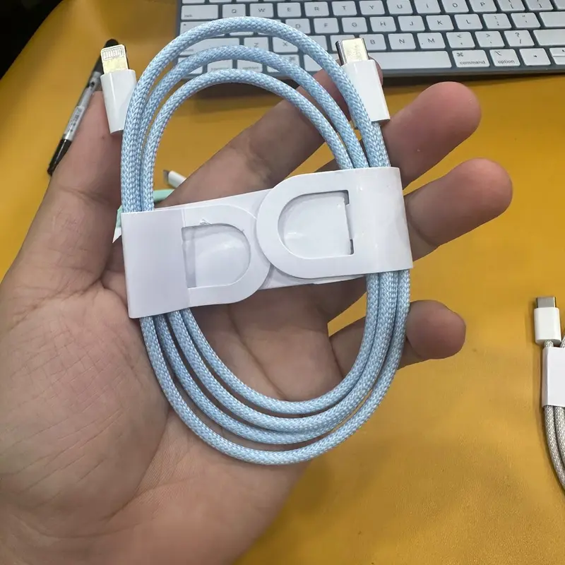Dậy sạc bọc dù siêu bền- Giá Rẻ cho iPhone 11 PM đổ lại Nhựa DÂY SẠC 15W Phụ Kiện cáp sạcnhanh 20w 4