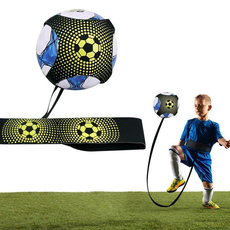 Product Introduction of Adjustable Football Kicking Training Belt, 1 Count Portable Football Practice Equipment for Beginners, Football Training Equipment for Indoor Outdoor Use 0