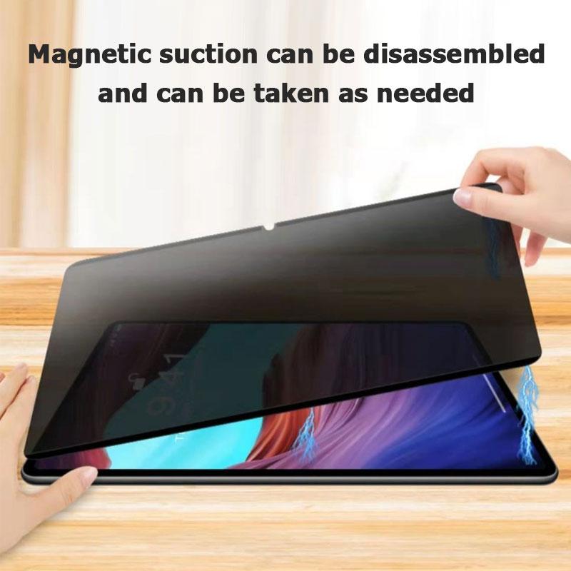 Anti Spy Screen protector Privacy For Samsung Galaxy Tab S7/S8/S9/S9FE/S10/S10FE/A9/A11/A9+/A11+/10FE+ Reusable Magnetic Screen Protector Anti Spy Screen protector Privacy For Samsung Galaxy Tab S7/S8/S9/S9FE/S10/S10FE/A9/A11/A9+/A11+/10FE+ Reusable Magnetic Screen Protector