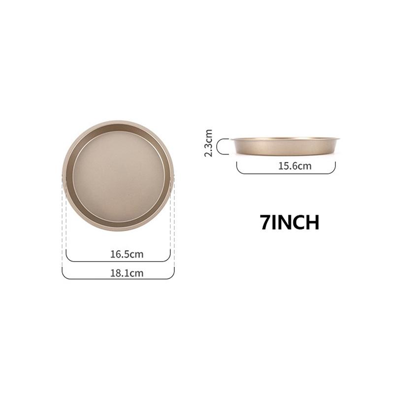 Product Introduction of 10/9/8/7/6 Inch Non-stick Baking Mold Air Fryer Pot Round Tray Pan Roasting Pizza Cake Basket Bakeware Kitchen Accessories 23