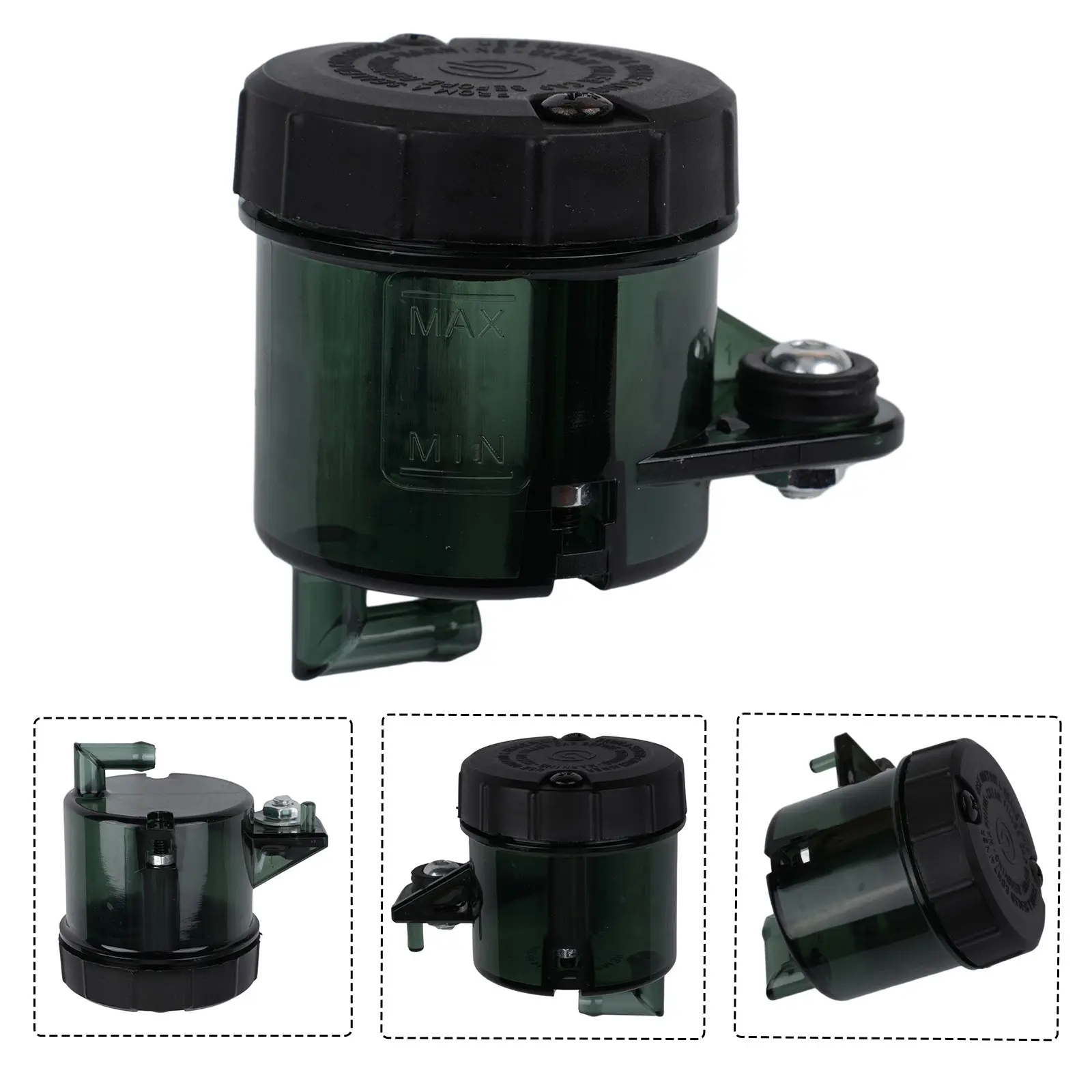 Bình Bơm Dầu Phanh Ly Hợp Phía Trước, Xe Máy Màu Đen, Bình Chứa Dầu, Cốc Phụ Kiện